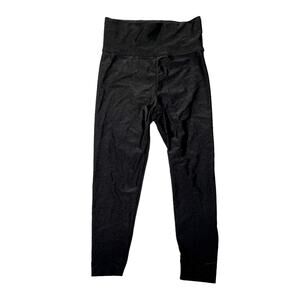 Nike Athletic Solid Black Leggings Size 6
